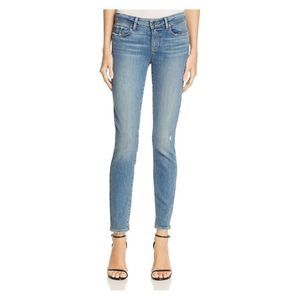 PAIGE DENIM Womens Blue Pocketed Zippered Ankle Jeans 28 Waist